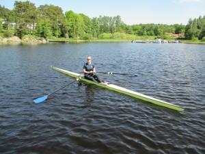 Första gången i båten