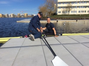 Dr. Valery Kleshnev och jag.